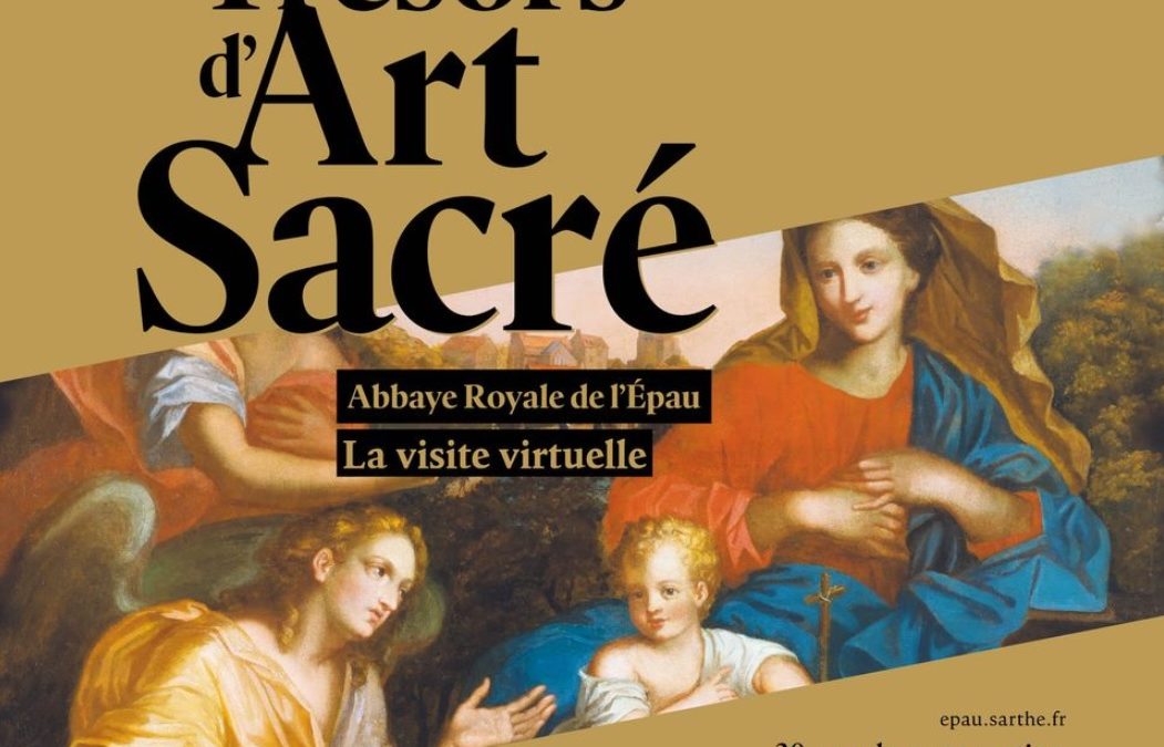 Visite virtuelle d’une exposition de peinture de l’abbaye de l’Epau